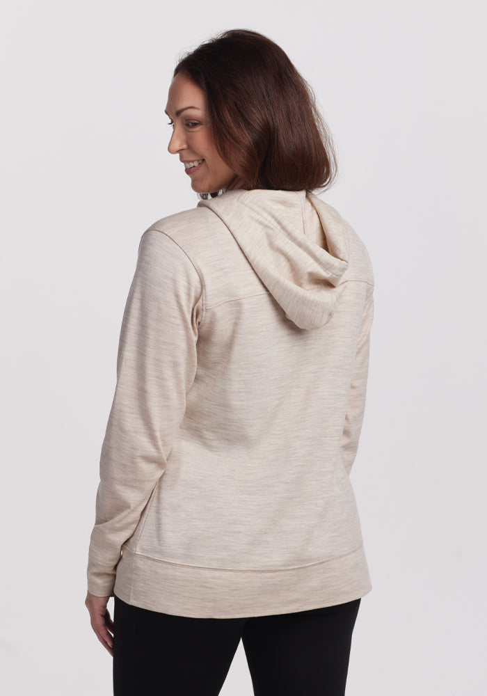 Ryann Hoodie - Cream Heather