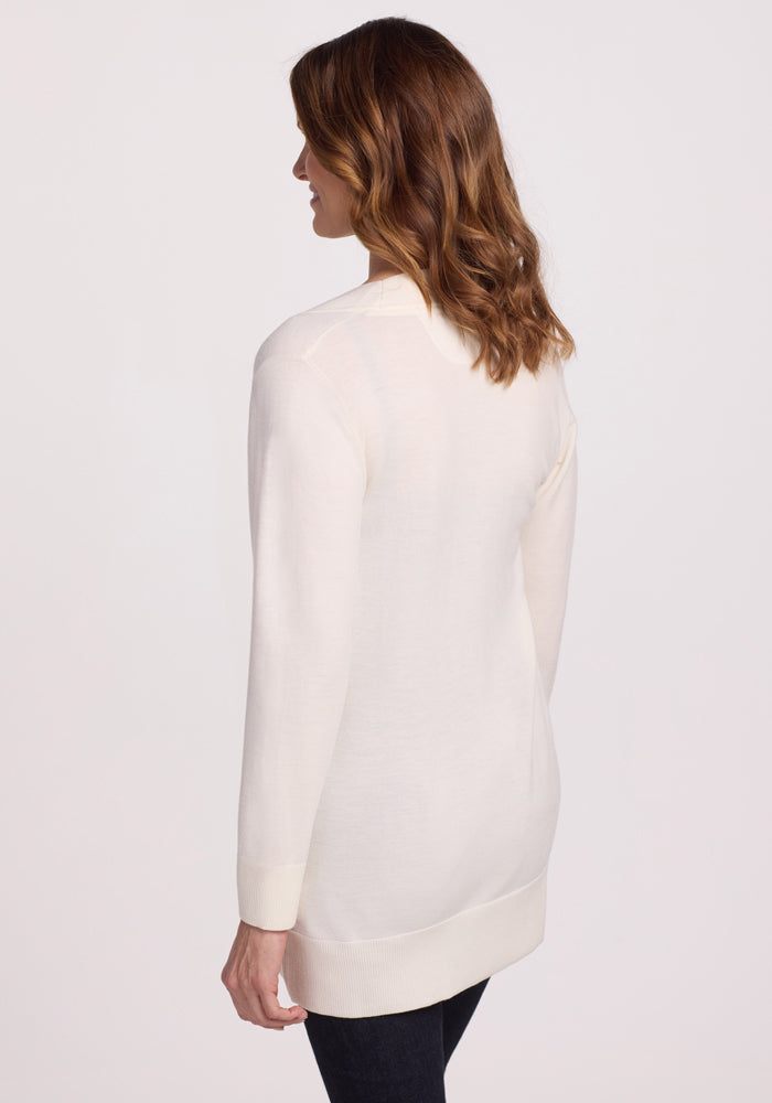 Macie Sweater - Dewdrop Pearl