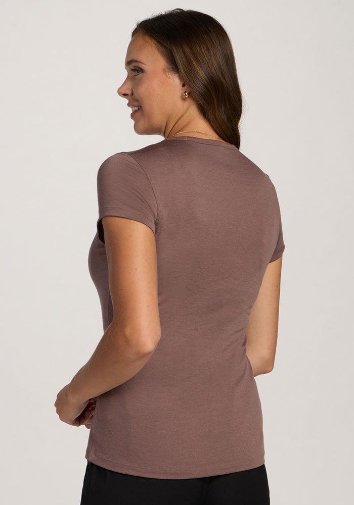 Addie Crew Neck - Peppercorn