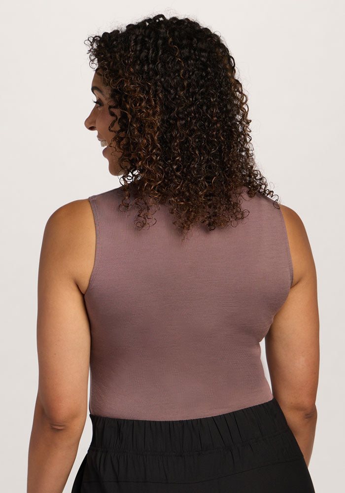 Maggie Bodysuit - Peppercorn
