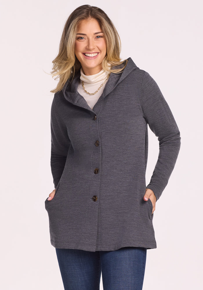 Edna Hooded Cardigan