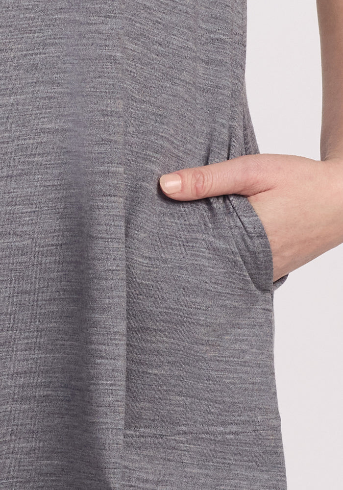 Georgie Dress - Graphite Heather