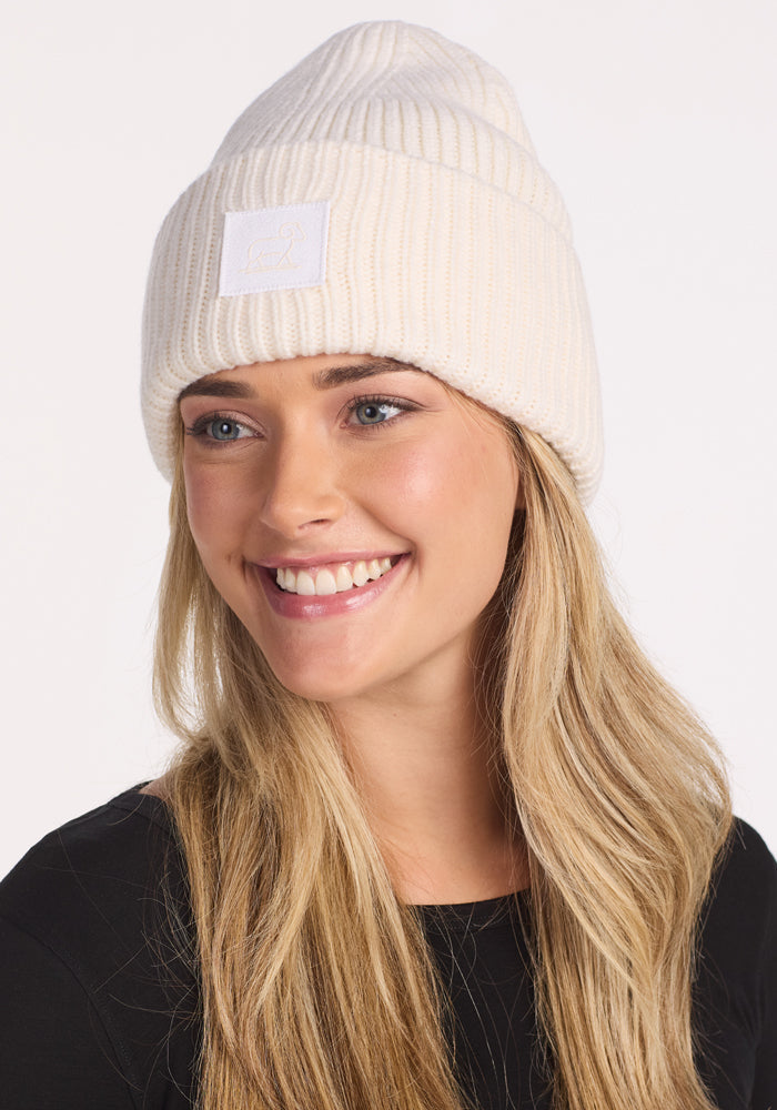 Ria Chunky Beanie - Buttercream