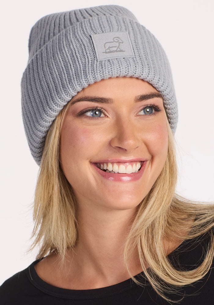 Ria Chunky Beanie - Morning Fog