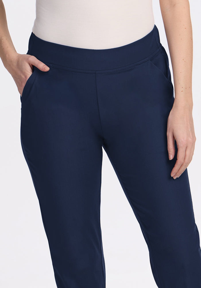 Nicole Petite Ankle Pant - Deep Navy