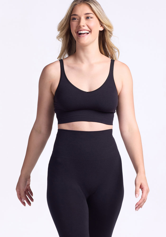 Ellis Seamless Petite Tights - Black