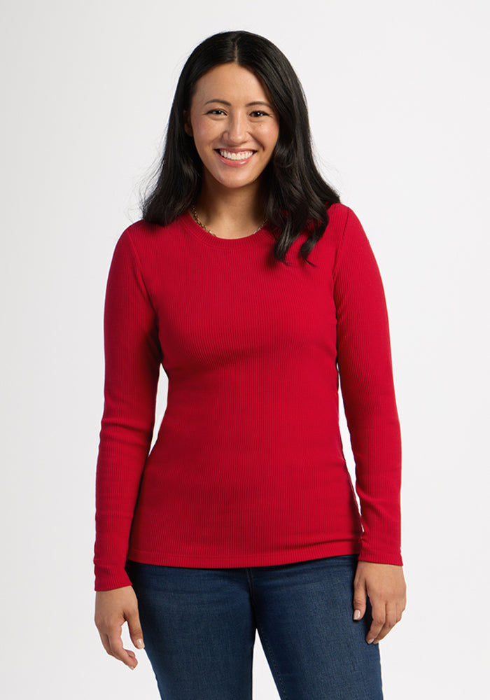 Hadley Ribbed Crew