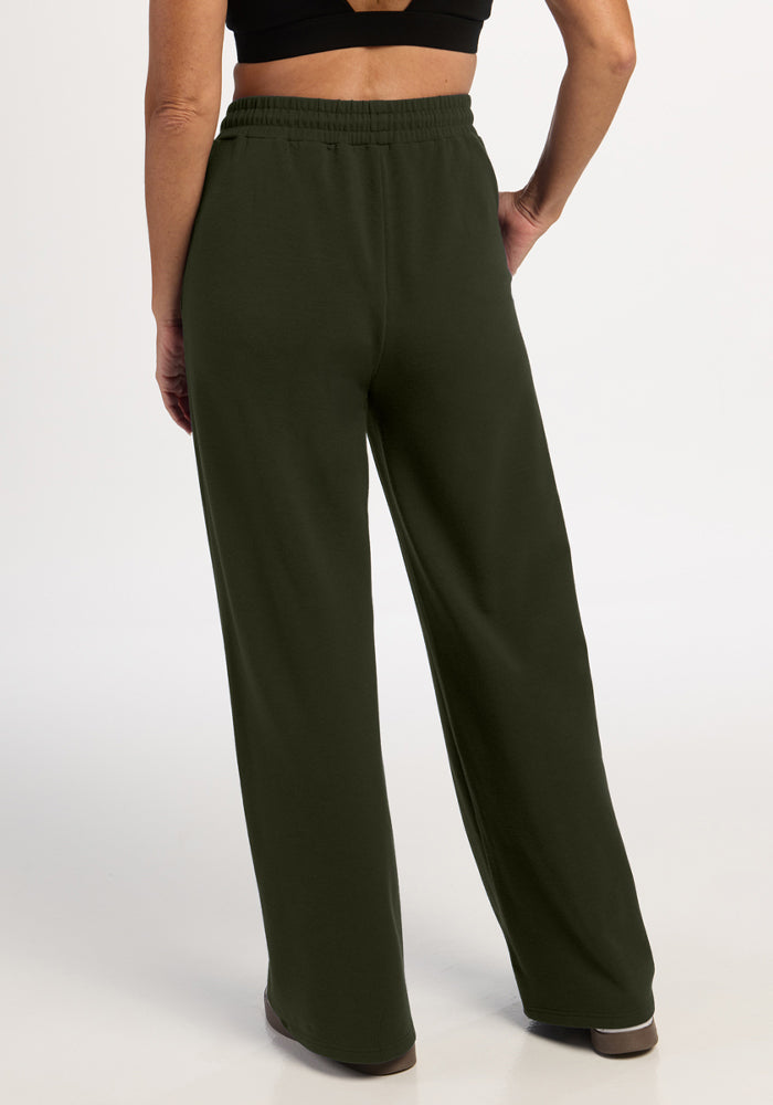 Eloise Wide Leg Pants - Duffel Bag