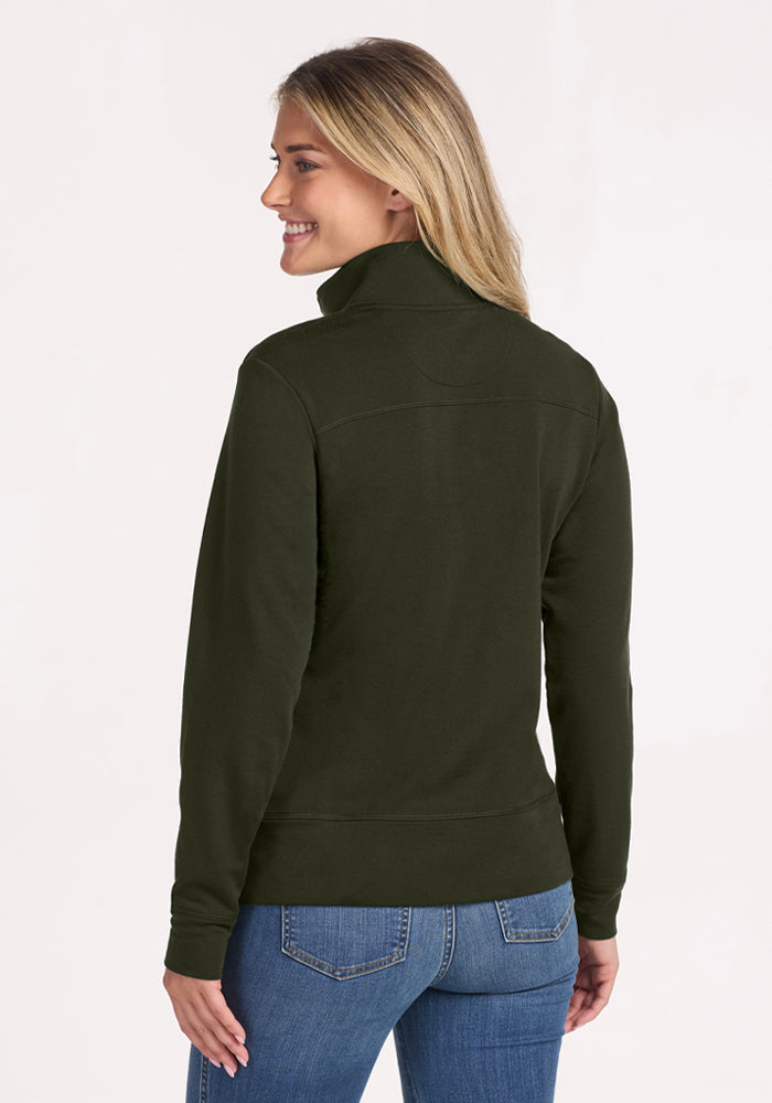 Annie 3 Button Pullover - Duffel Bag