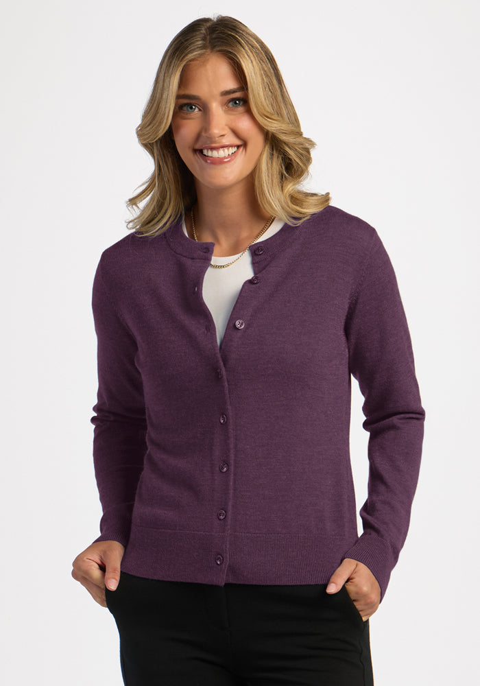 Caitlin Sweater - Purple Iris
