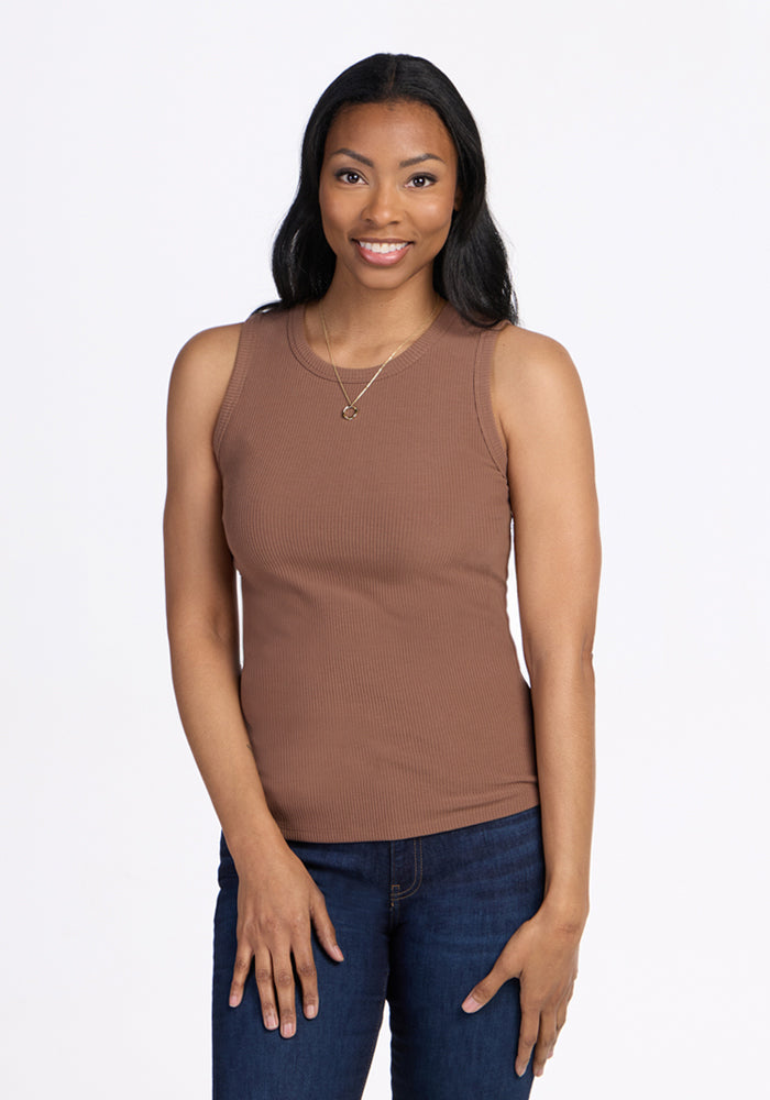 Raegan Ribbed Tank Top
