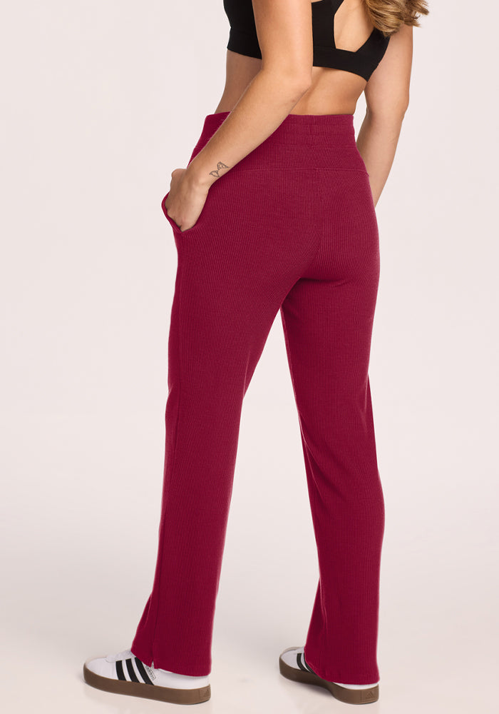 Luca Petite Pants - Beet Red