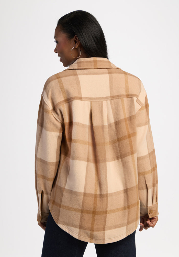 Sawyer Shacket - Saddleback Plaid