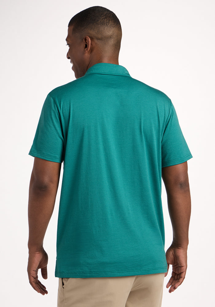 Preston Polo - Woodland Mini Stripe