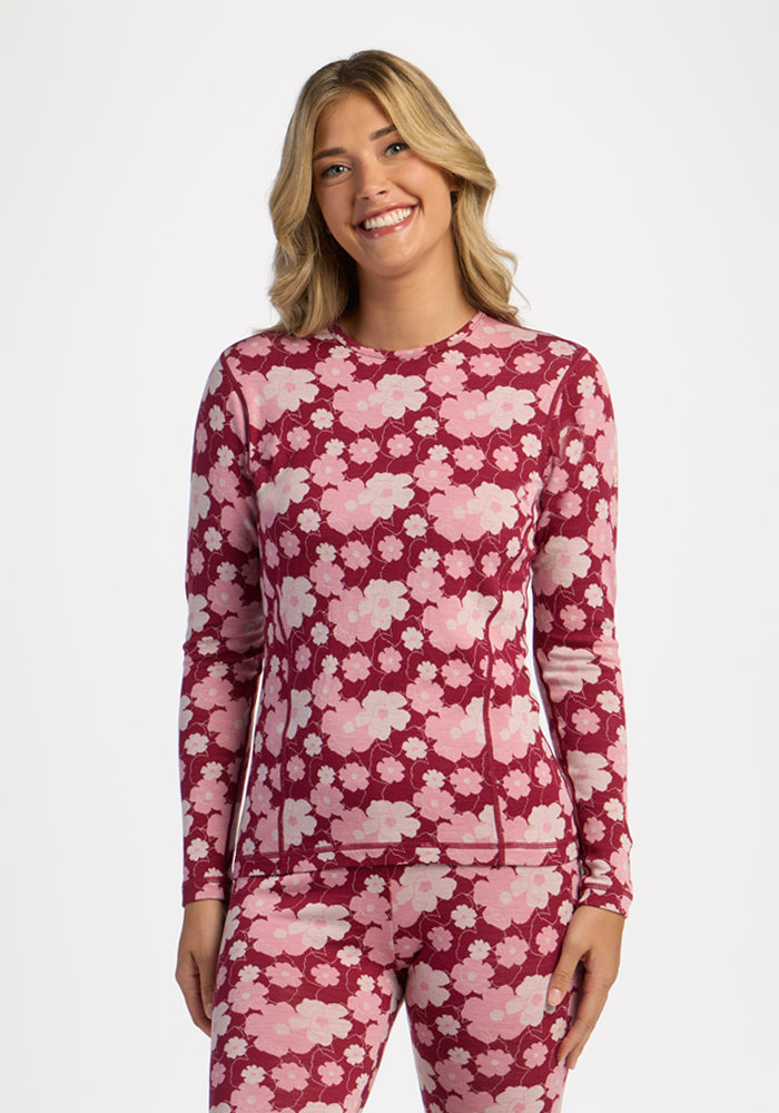 Maddie Baselayer Top - Floral Crush