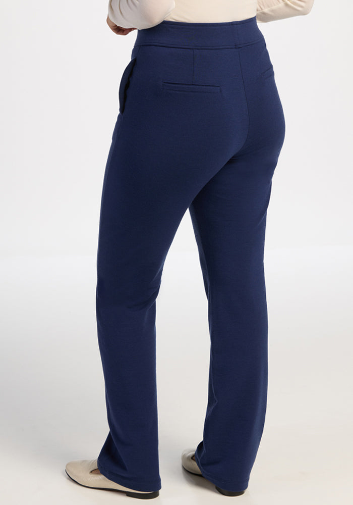 Emerson Straight Leg Pants Petite - Ocean Cavern