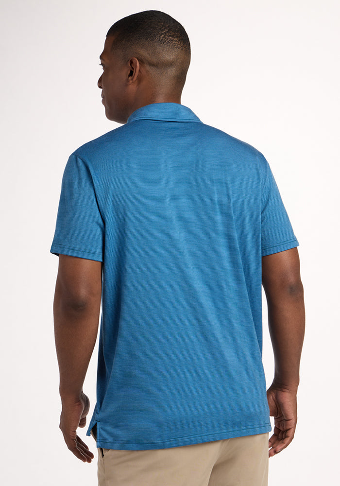 Preston Polo - Coastal Mini Stripe