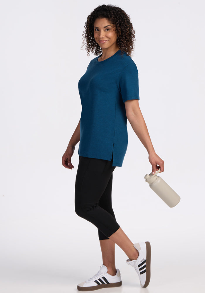 Audrey Tee - Majolica Blue