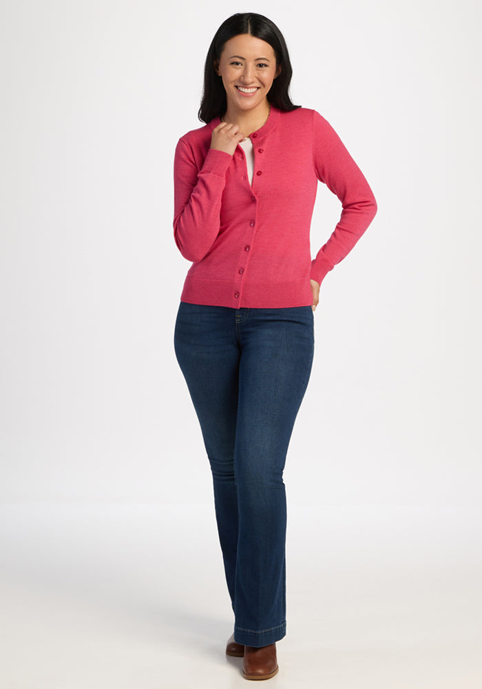 Caitlin Sweater - Vivid Rose