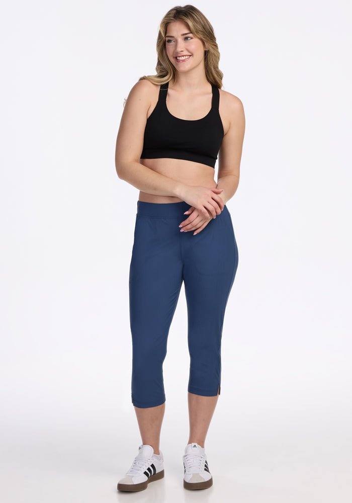 Nicole Crop - Vintage Indigo