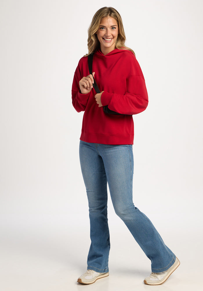 Genevieve Hoodie - Maraschino Cherry