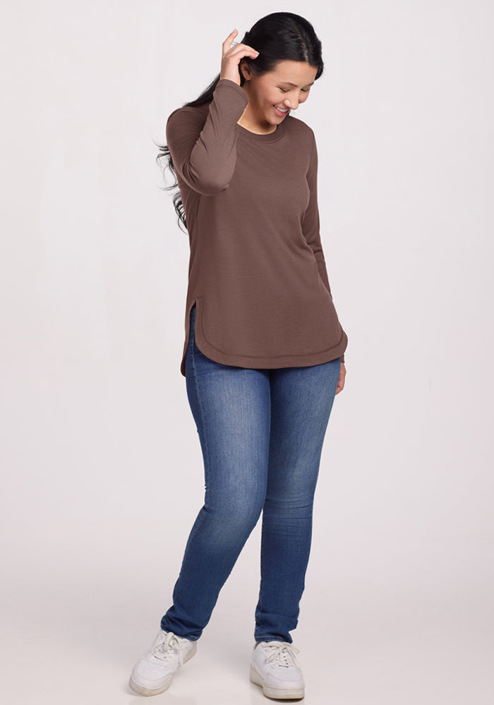 Hazel Tunic - Peppercorn
