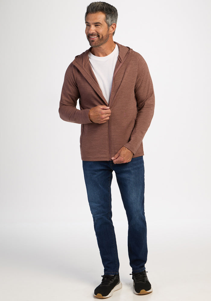 Boulder Hoodie - Sable Heather