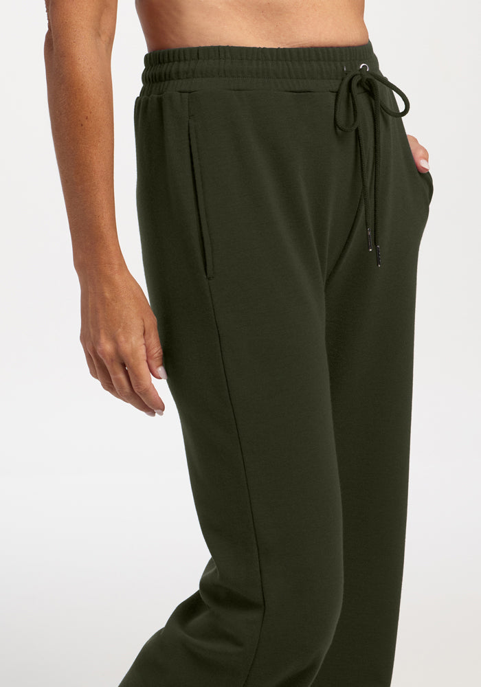 Eloise Wide Leg Pants - Duffel Bag