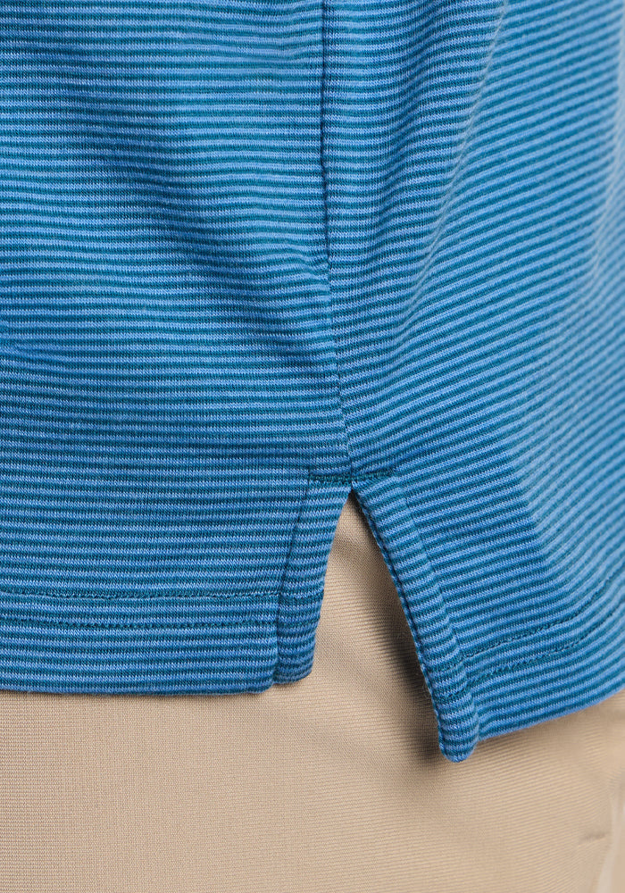 Preston Polo - Coastal Mini Stripe