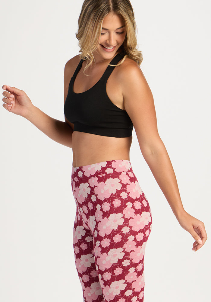 Taylor Baselayer Leggings - Floral Crush