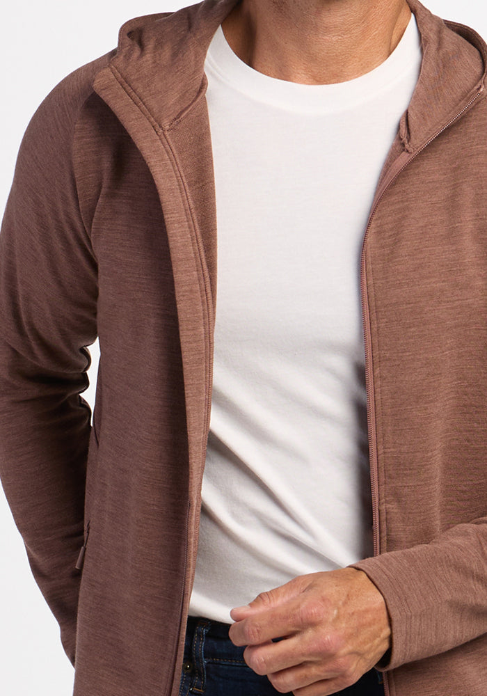 Boulder Hoodie - Sable Heather