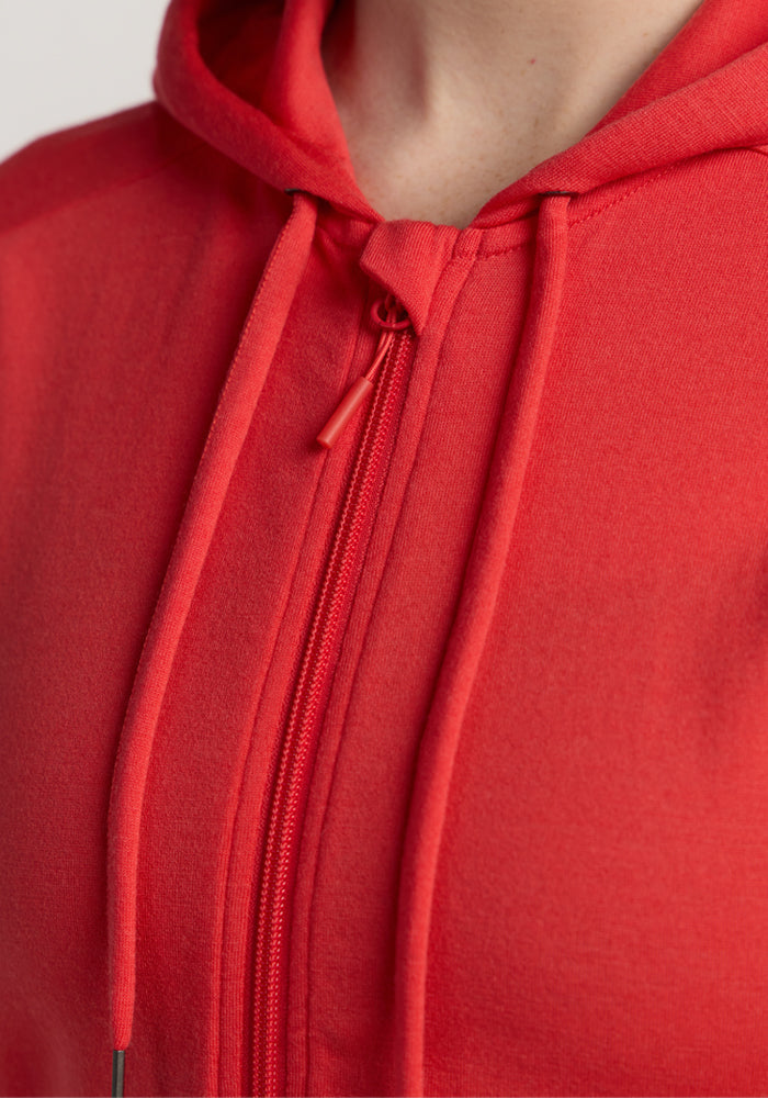 Ryann Hoodie - Hibiscus