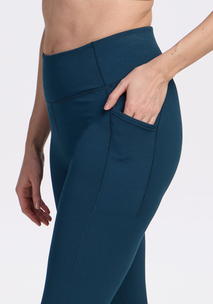 Merino Flex® McKenna Pocket Leggings - Majolica Blue