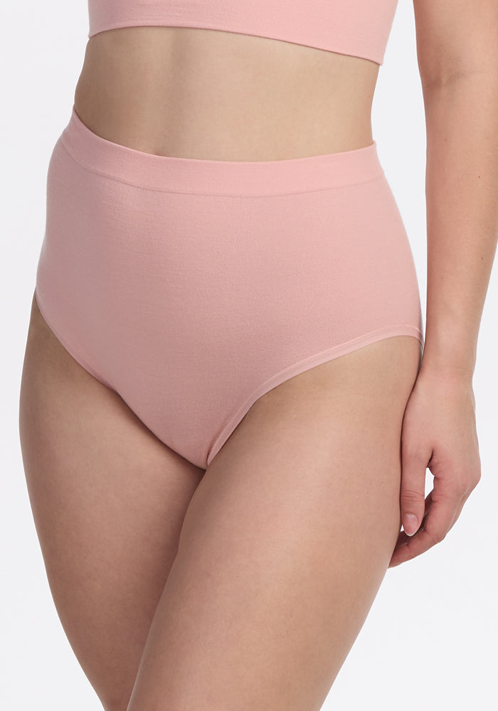 Mabel Full Coverage Underwear - Rosewater