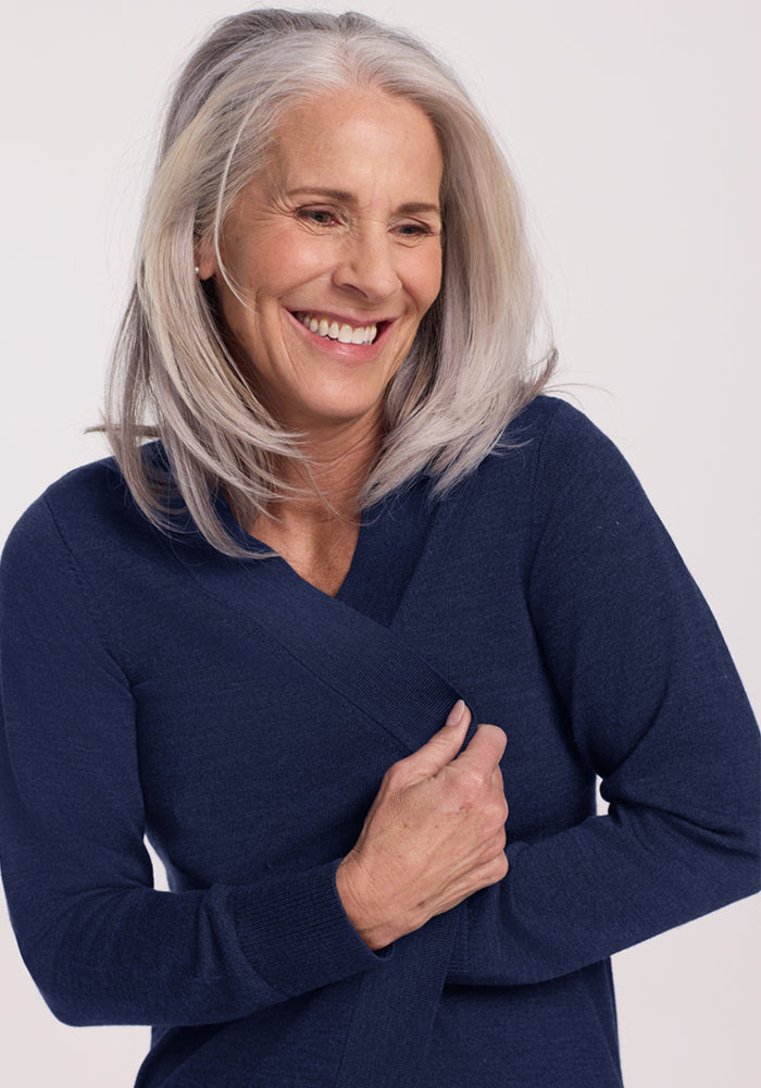 Macie Sweater - Ocean Cavern