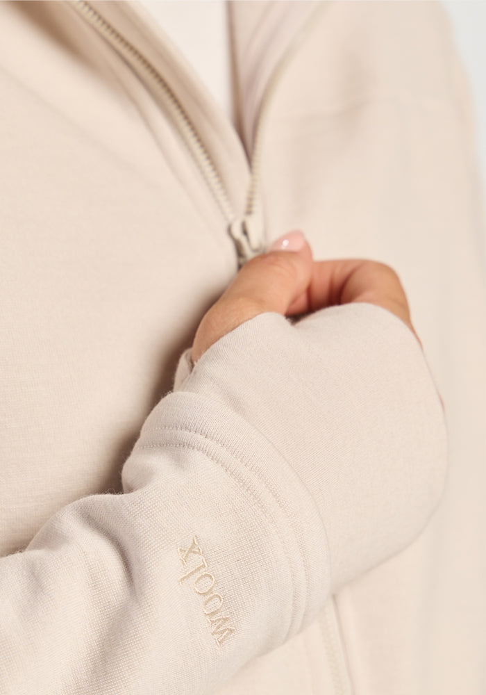 Cubby Hooded Sweatshirt - Ecru