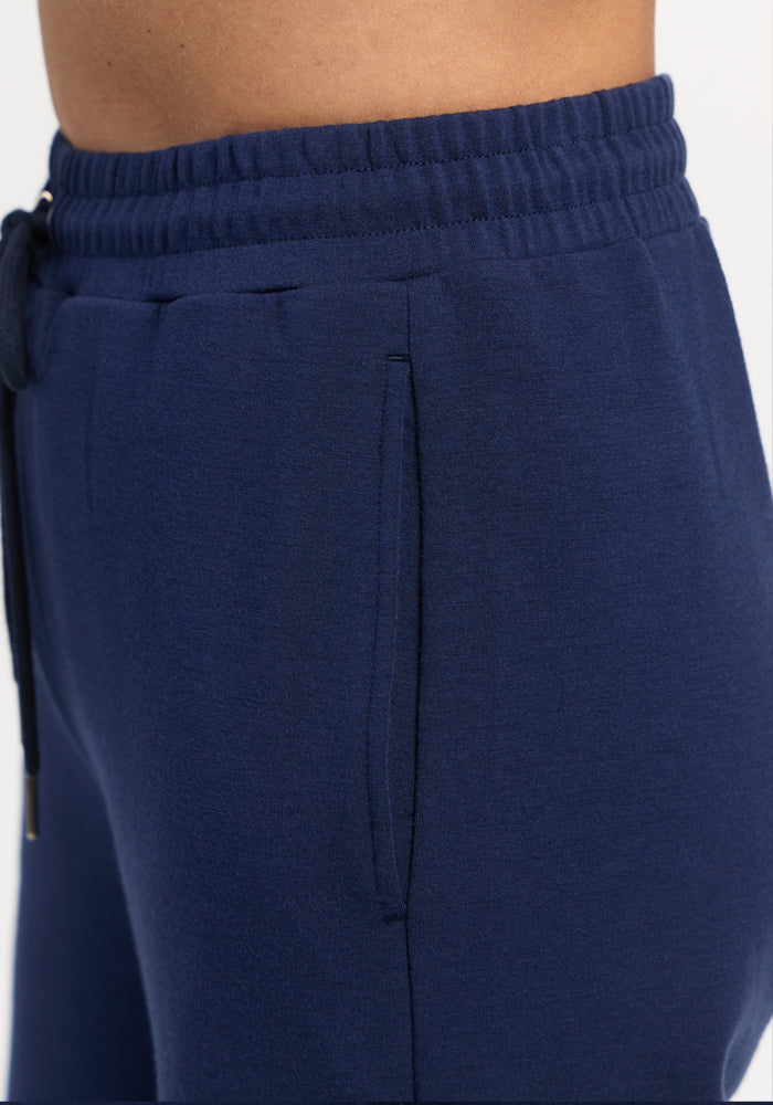 Eloise Wide Leg Pants - Ocean Cavern