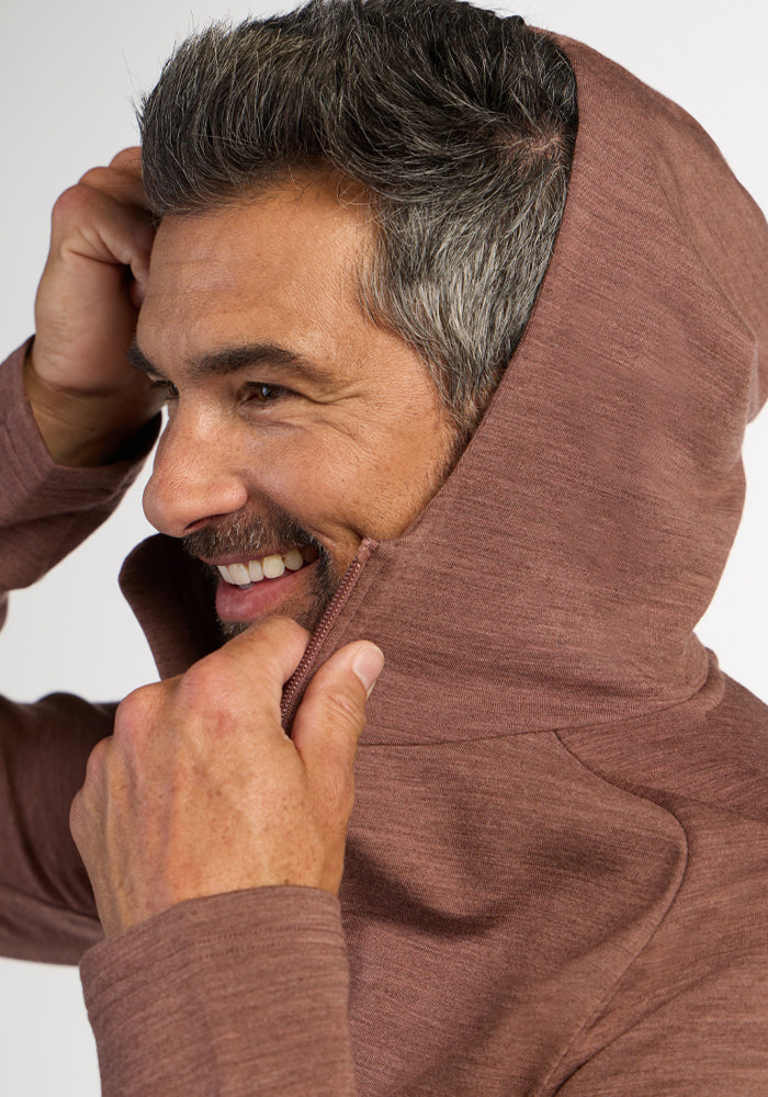 Boulder Hoodie - Sable Heather