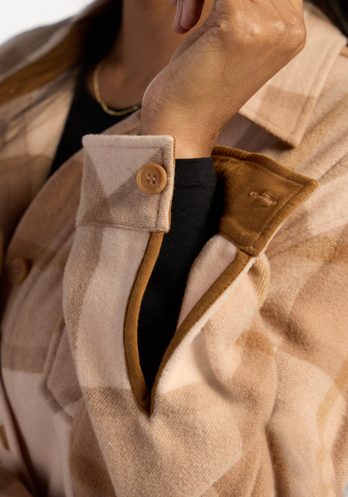 Sawyer Shacket - Saddleback Plaid