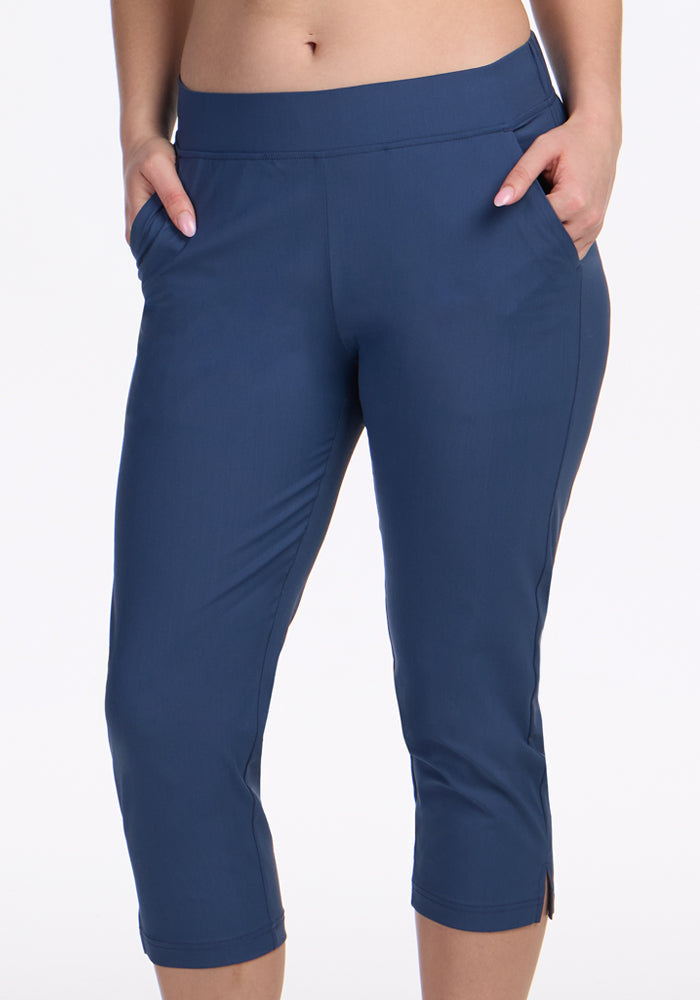 Nicole Crop - Vintage Indigo
