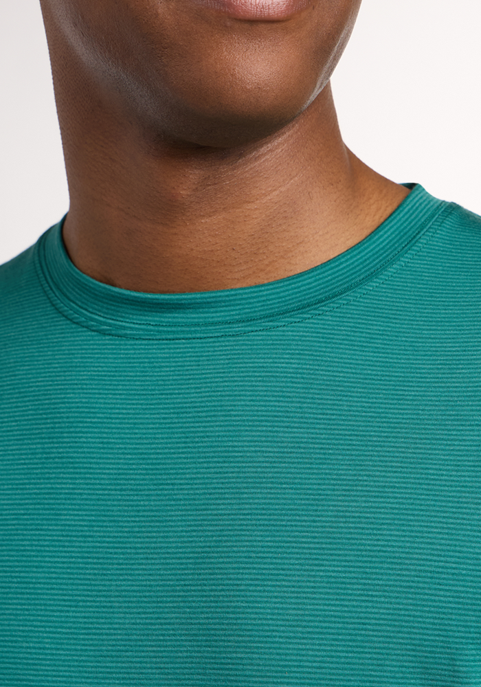 Endurance Tee - Woodland Mini Stripe