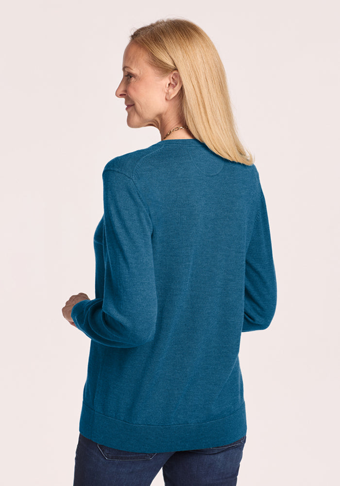 Francesca Sweater - Blue Pine