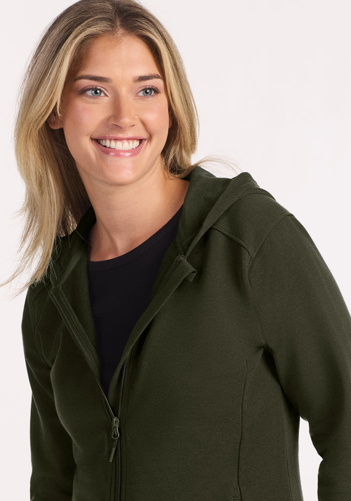Darby Zip Up Hoodie - Duffel Bag