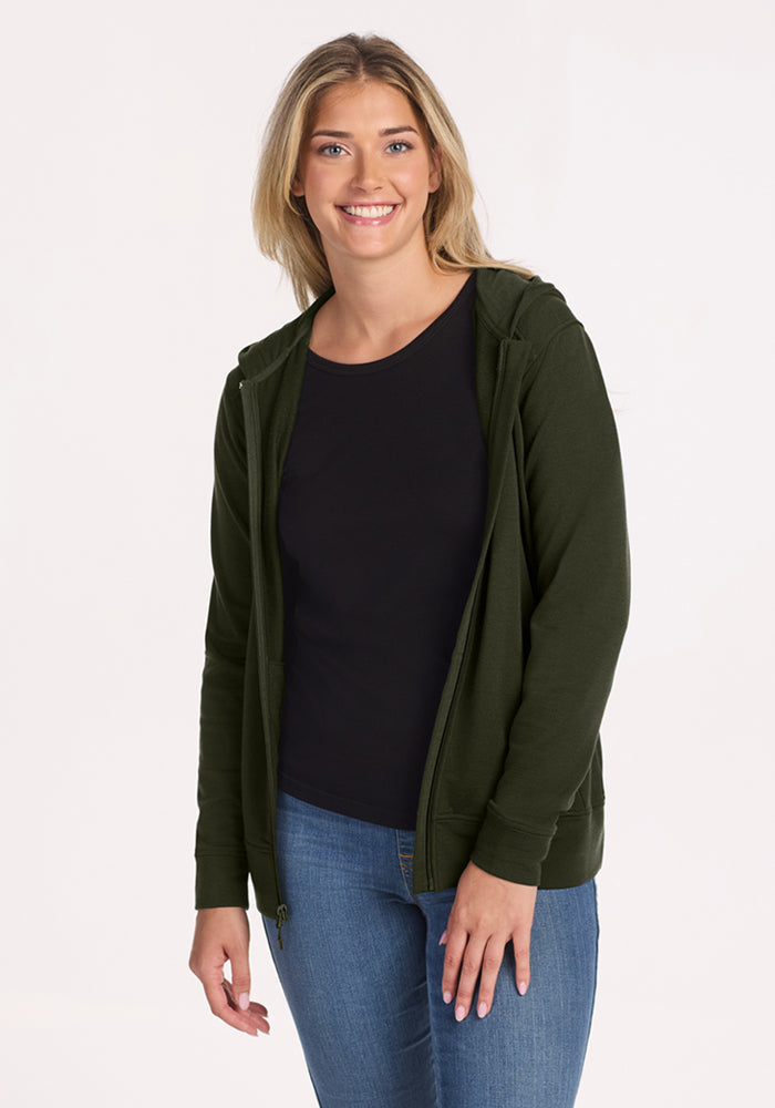 Darby Zip Up Hoodie - Duffel Bag