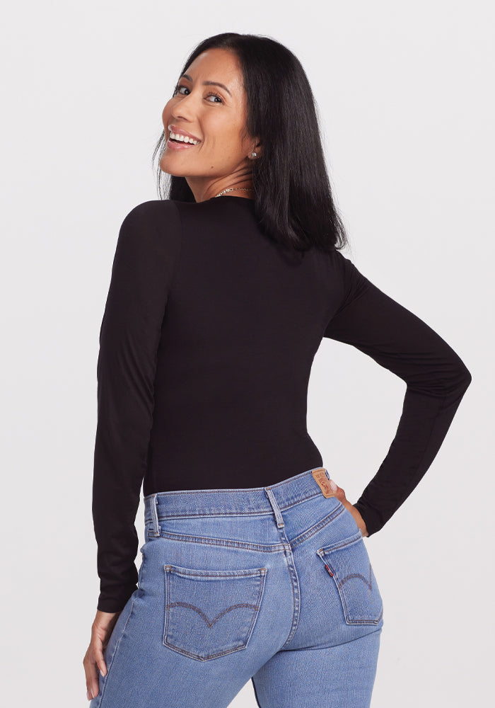 Sophia Bodysuit - Black