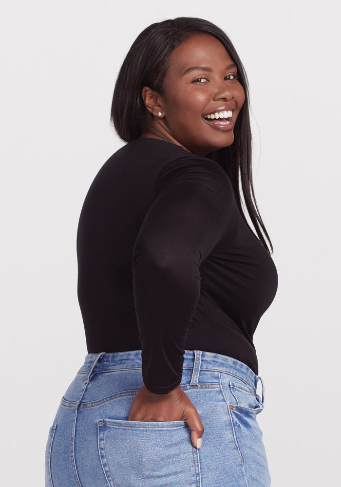 Sophia Bodysuit - Black