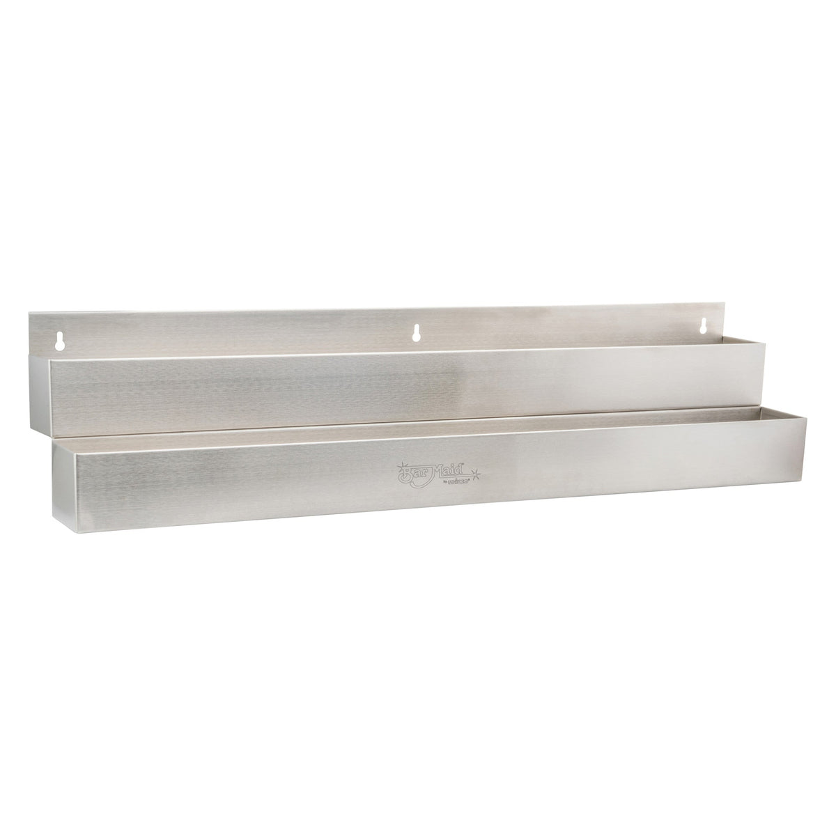 SPR-42D - Bar Maid Double Bar Speed Rail, Stainless Steel - 42"