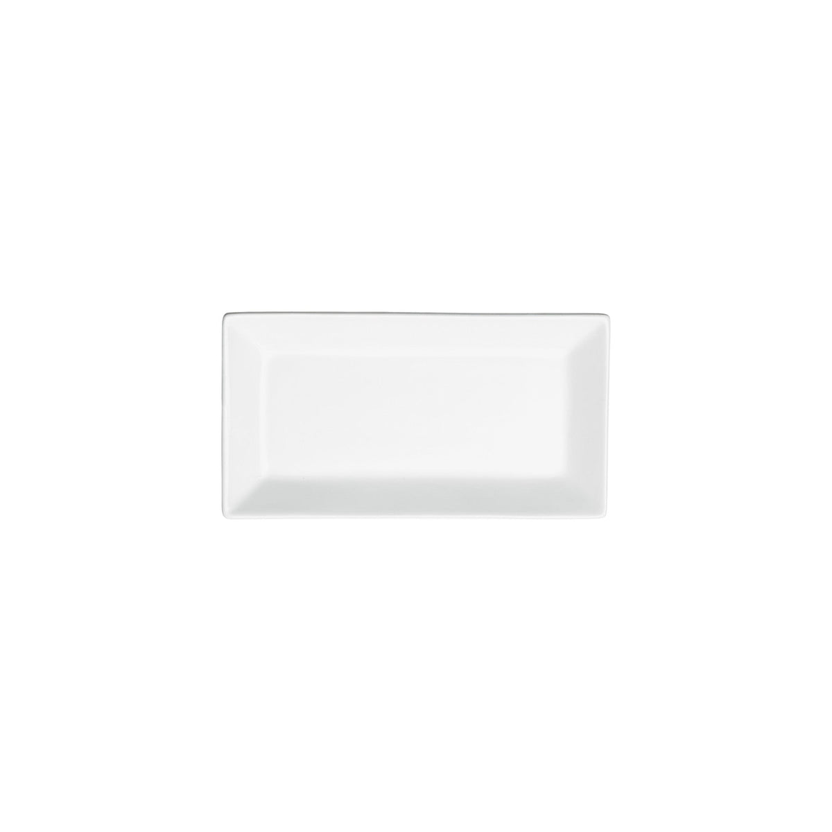 RPR-85 - Royalsquare Porcelain Rectangular Platter, 8-1/2"L x 4-1/2"W x 3/4"H - White (24 Pieces/Case)