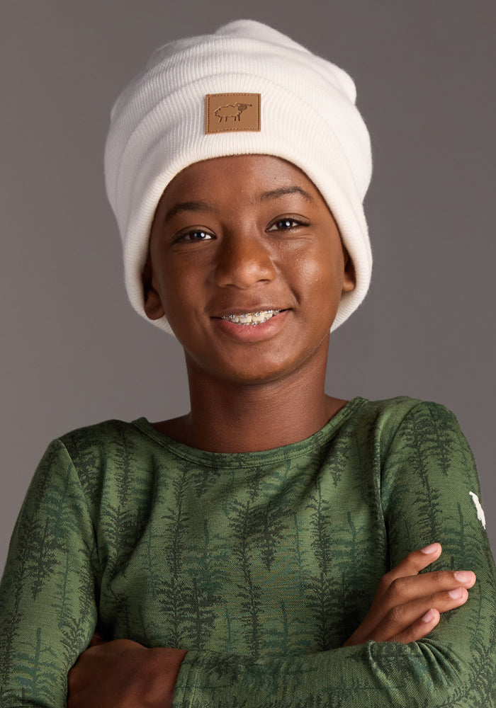 Kids Baylor Beanie - Whipped Cream