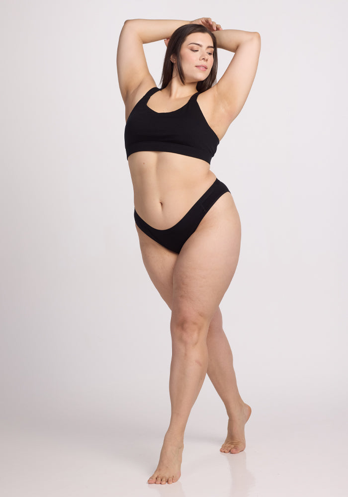 Roxie Bikini Underwear - Black